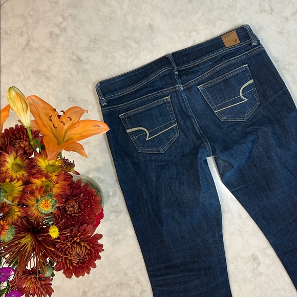 American Eagle Outfitters Women's Boot Cut Jeans - Indigo - Picture 6 of 12